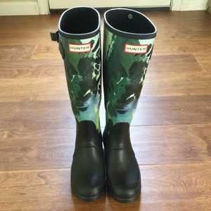 Hunter rain boots